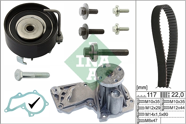 Water Pump & Timing Belt Kit